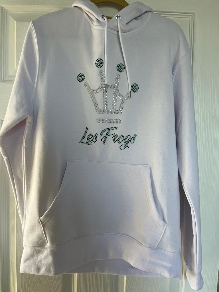 White crown hoodie