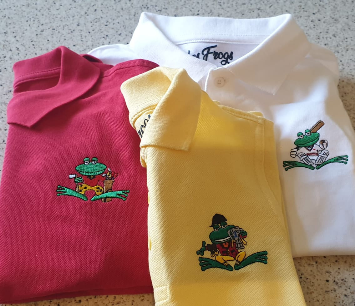 Kids Horse frog polo shirt